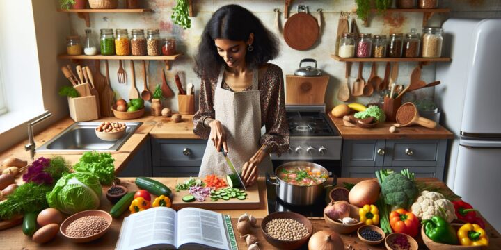 ##Vegaaninen kokkaus: Terveellistä, eettistä ja herkullista